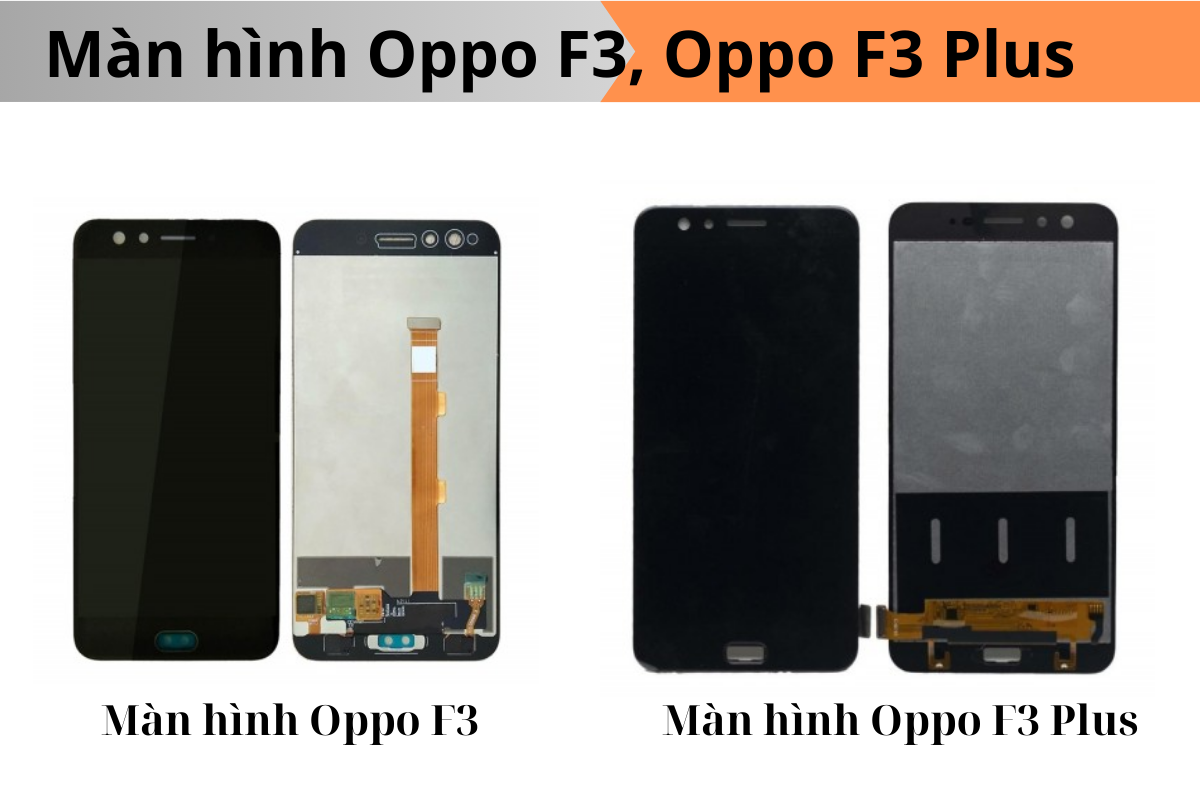 Màn hình Oppo F3, Oppo F3 Plus