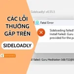 Khắc phục các lỗi thường gặp khi sử dụng Sideloadly