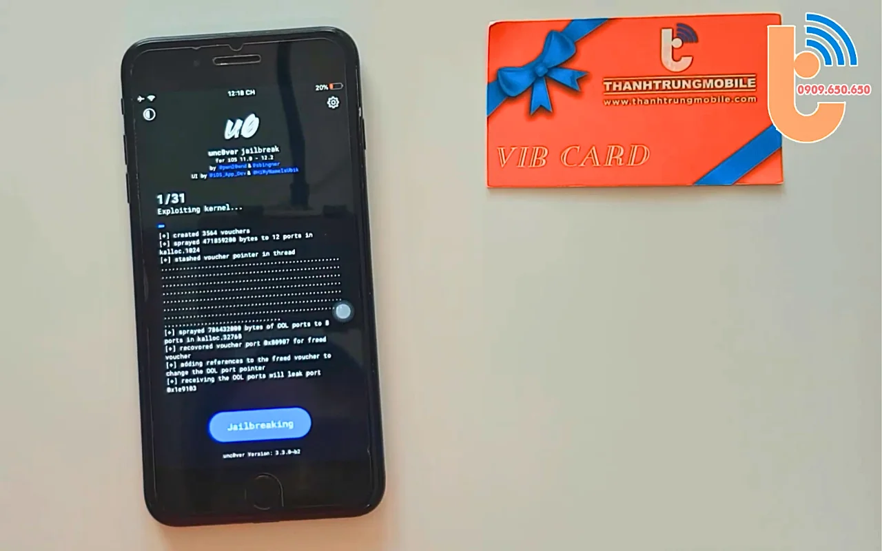 6 bước Jailbreak iPhone bằng công cụ Unc0ver