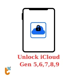 Mở khóa iCloud iPad Gen 5, 6, 7, 8, 9