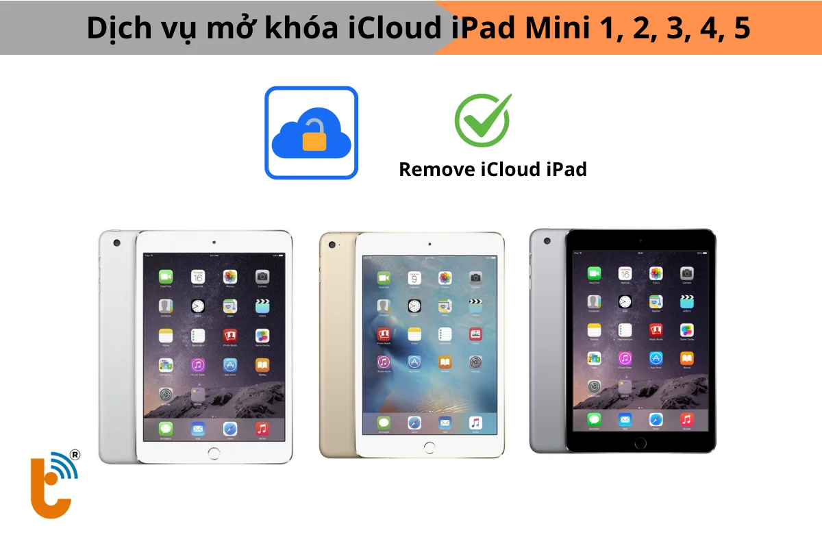 Mở khóa iCloud iPad Mini 1 giá bao nhiêu