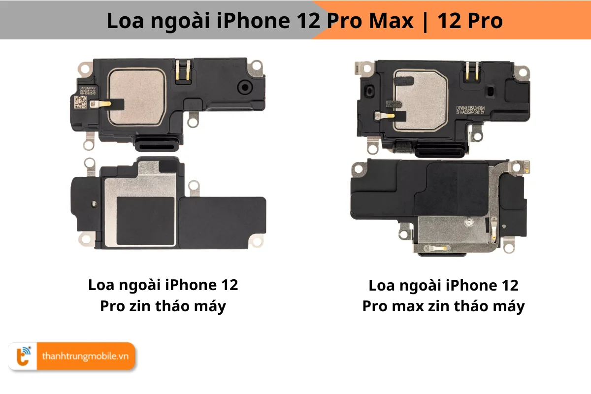 Thay loa ngoài iPhone 12 Pro Max giá bao nhiêu-1