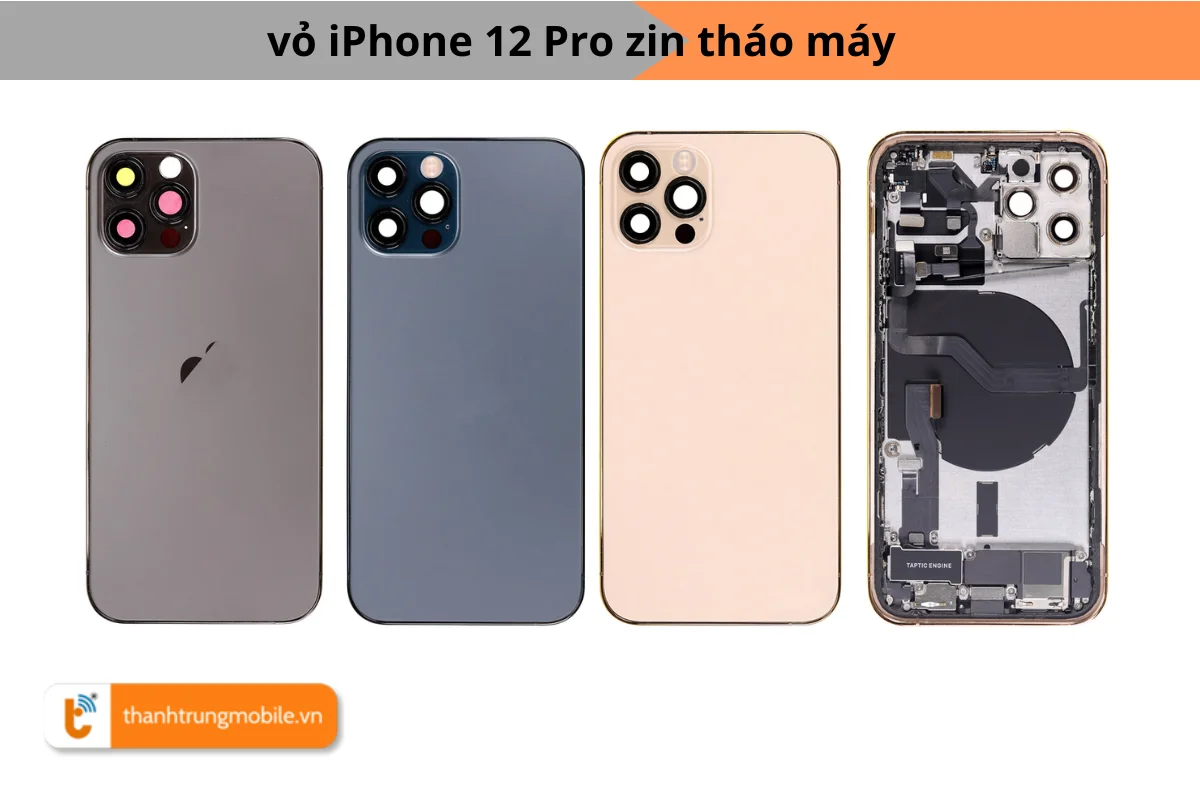 thay vỏ iPhone 12 Prog giá bao nhiêu