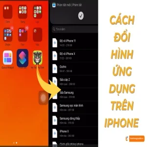 Cách đổi hình ứng dụng trên iPhone - Hướng dẫn đơn giản, hiệu quả