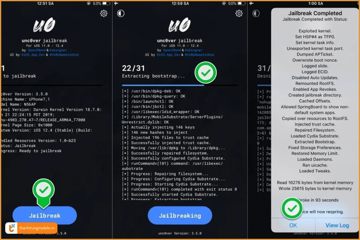 Các bước Jailbreak iOS 14 bằng unc0ver trên iPhone