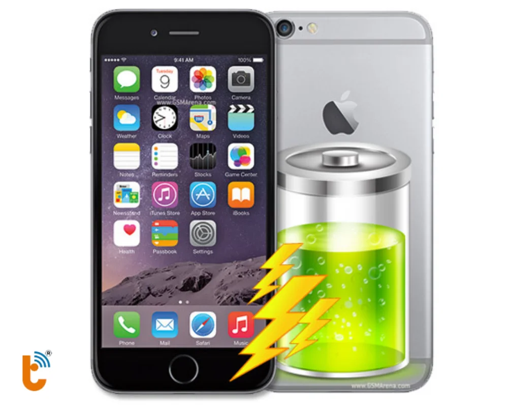 Các dấu hiệu pin chai hoặc không chính hãng