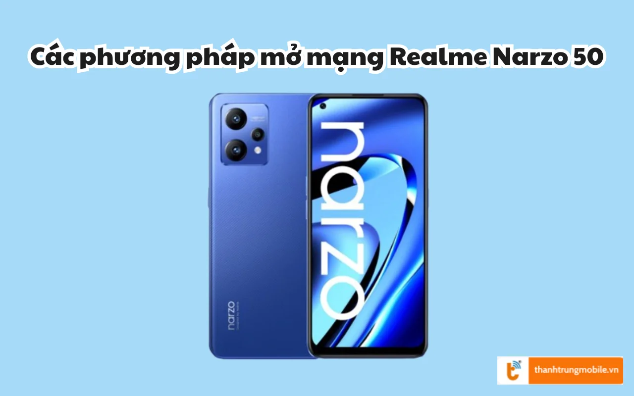 Các phương pháp mở mạng Realme