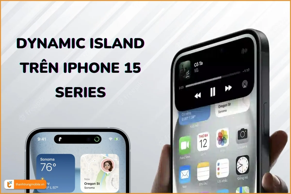 Cách chụp màn hình iPhone 15 có Dynamic Island