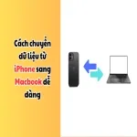 Cách chuyển dữ liệu từ iPhone sang Macbook không cần dây cáp