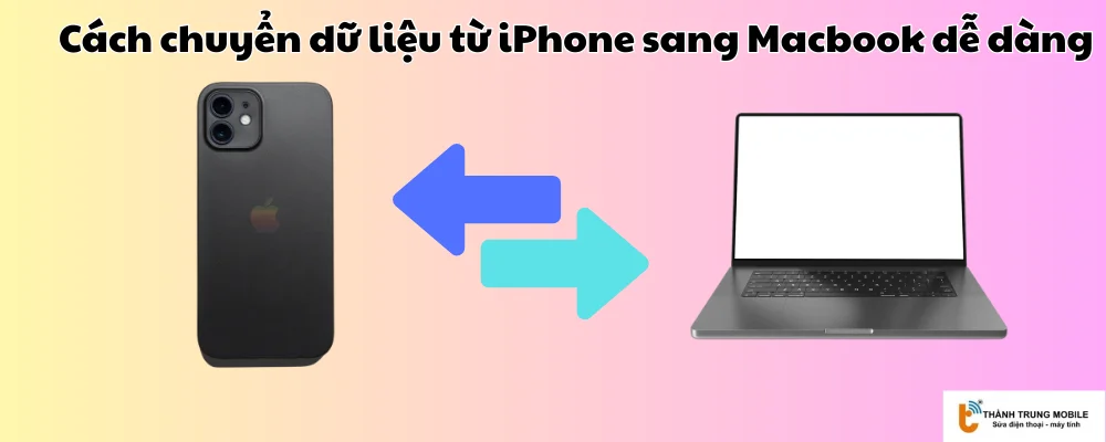 Cách chuyển dữ liệu từ iphone sang macbook