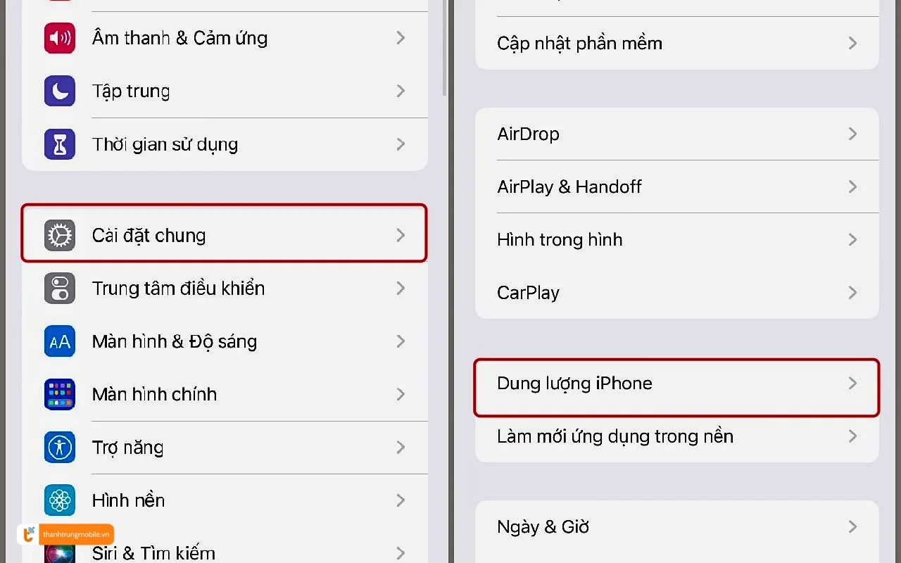 cách giải phóng dung lượng iphone