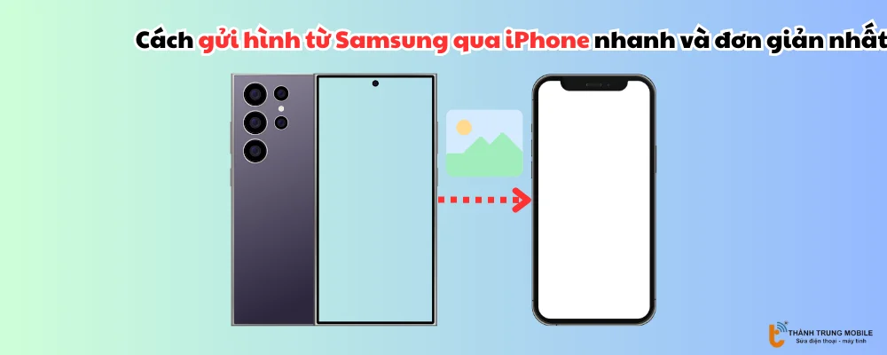 Cách gửi hình từ Samsung qua iPhone