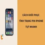 Cách khôi phục tình trạng pin iPhone tụt nhanh – Không cần kỹ thuật
