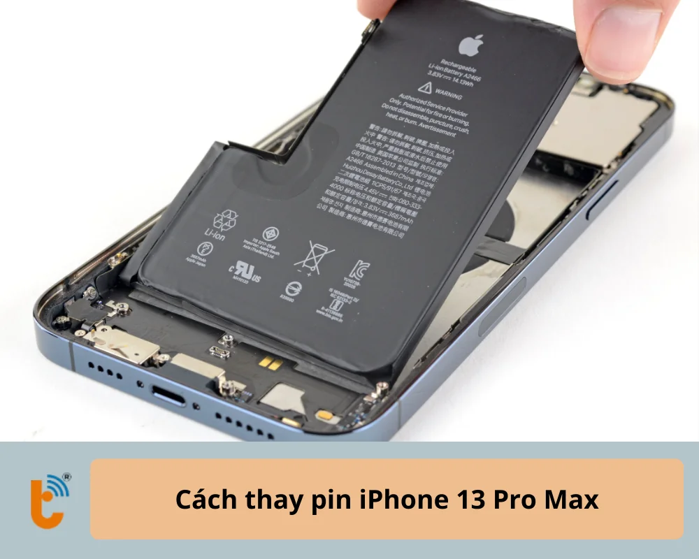 Cách thay pin iPhone 13 Pro Max