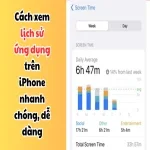 Cách xem lịch sử ứng dụng trên iPhone nhanh chóng, dễ dàng