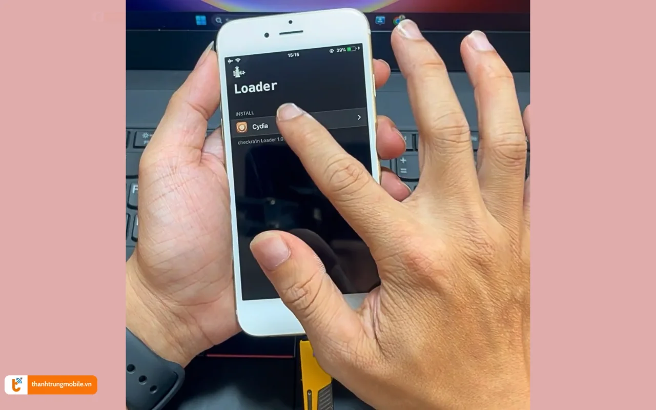 Cài đặt Cydia