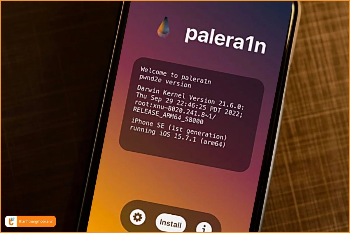 Công cụ Palera1n Jailbreak iOS 17