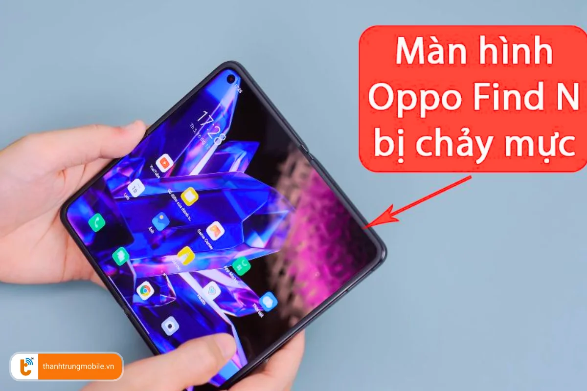 Dấu hiệu cần thay màn hình Oppo Find N