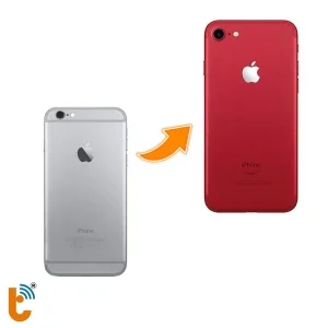 Độ vỏ iPhone 6 lên iPhone 7