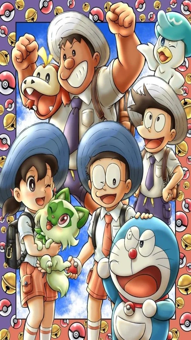 Doremon cùng nhóm bạn 4