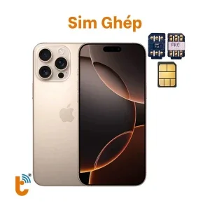 Ghép SIM iPhone 16 | 16 Plus | 16 Pro | 16 Pro Max | 16e