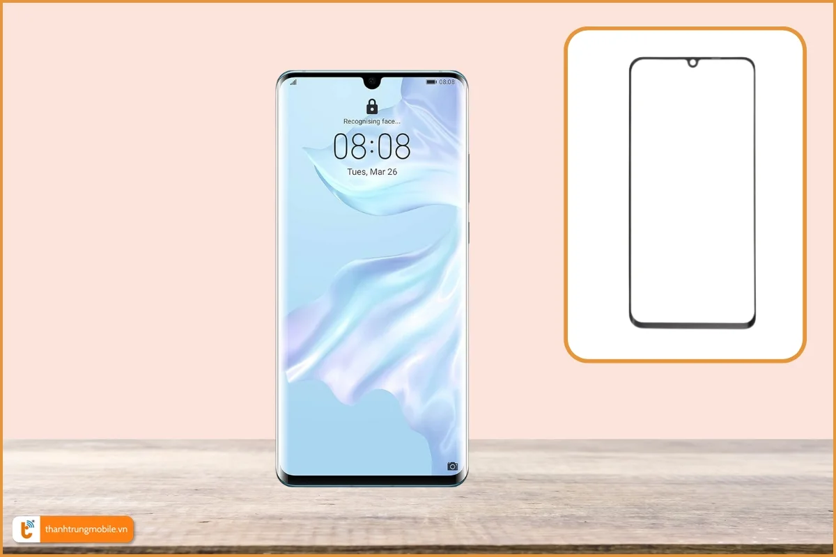 Ép kính Huawei P30 Pro zin đẹp, lấy ngay