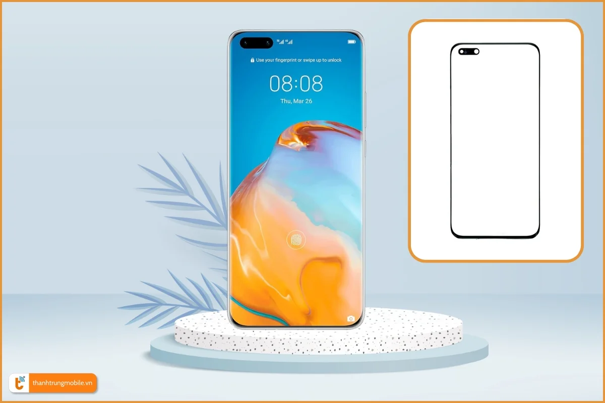 Ép kính Huawei P40 Pro lấy ngay, giá rẻ