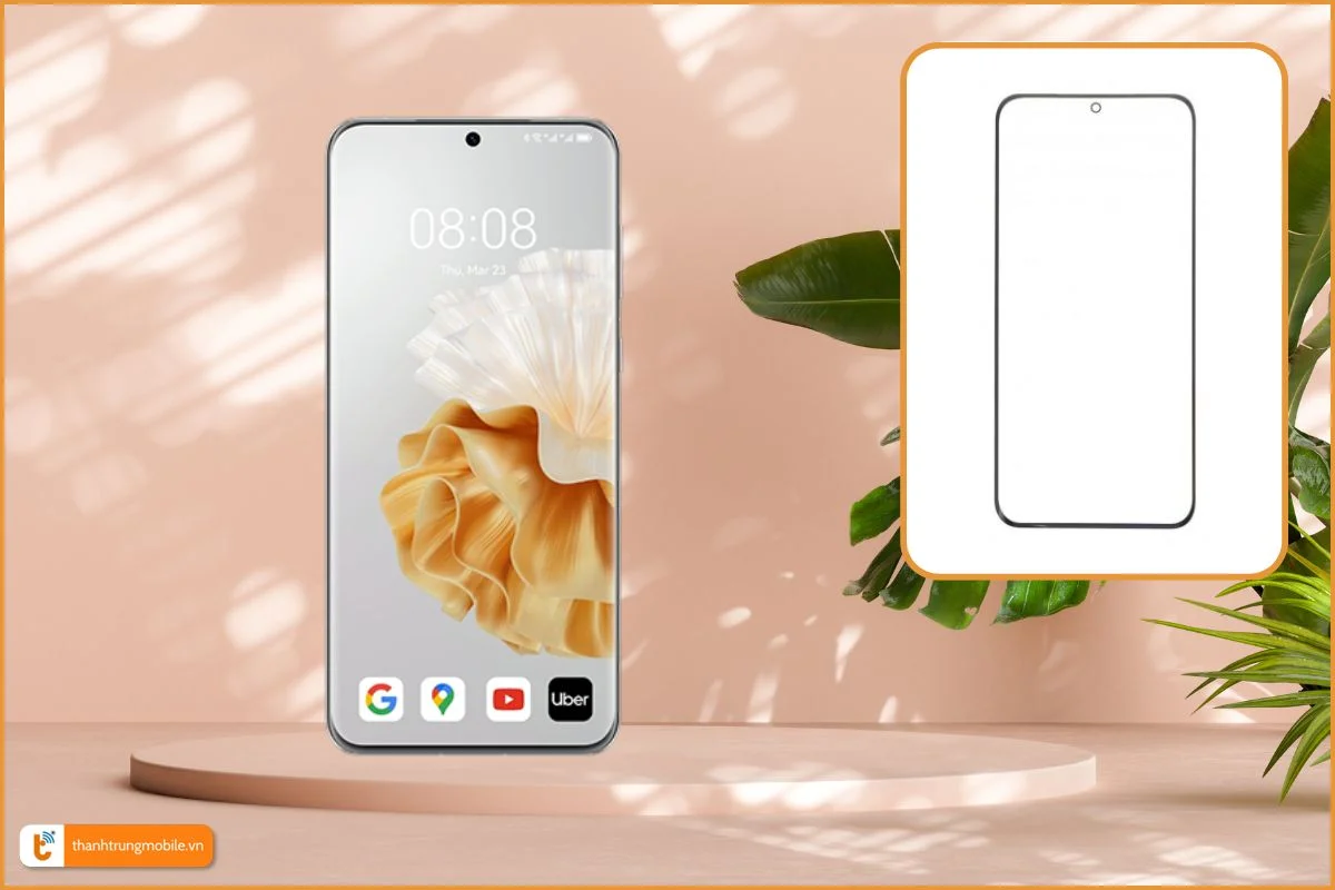 Ép kính Huawei P60 Pro chuẩn đẹp, nhanh chóng