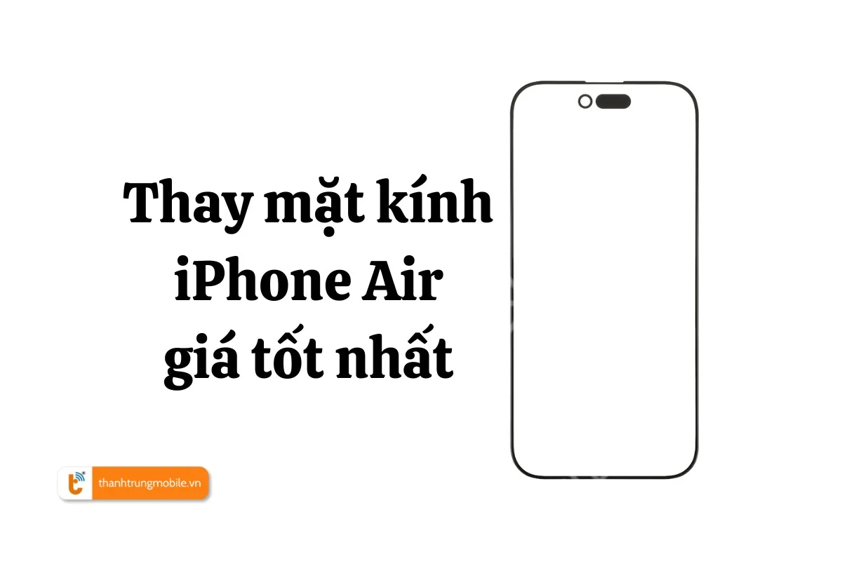 Ép kính iPhone Air