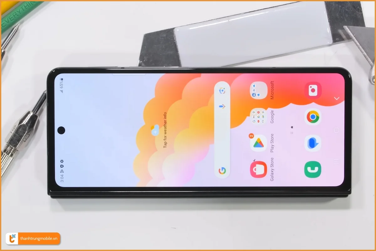 Ép kính màn hình ngoài Samsung Galaxy Z Fold 5