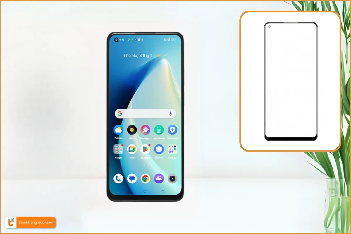 Ép kính Realme 11 lấy ngay, uy tín - Thành Trung Mobile