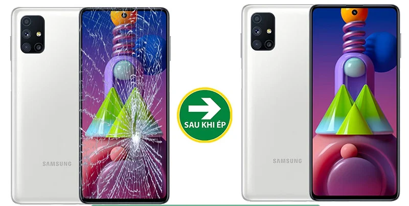 Ép kính Samsung A22