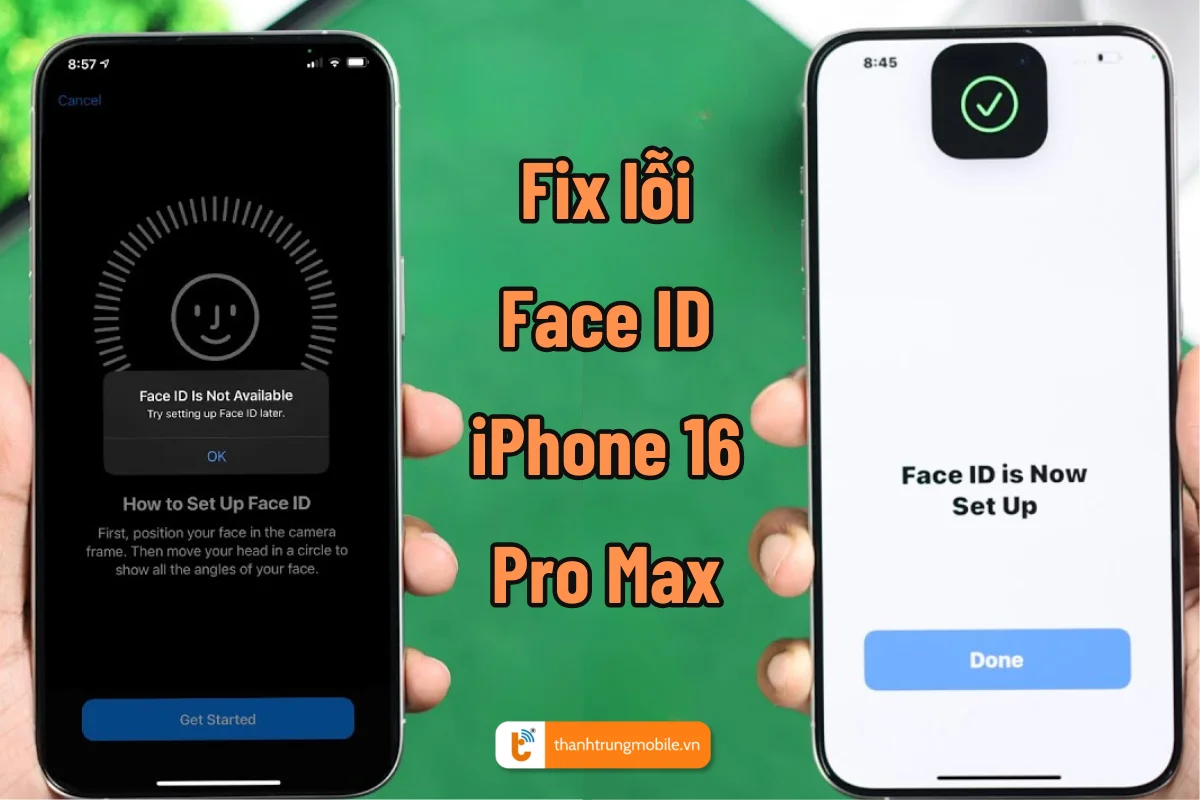 Face ID iPhone 16 Pro Max