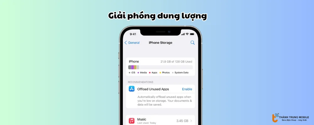 Giải phóng dung lượng 