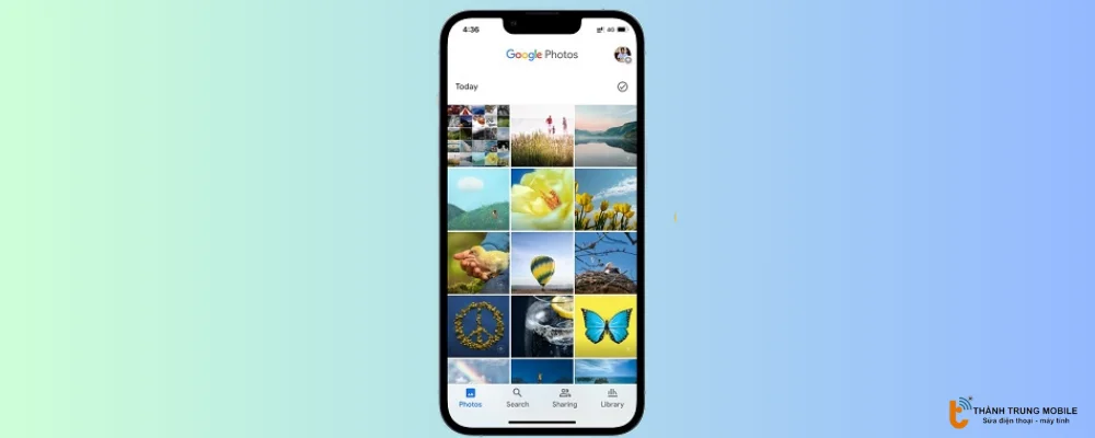 Google Photos trên iPhone