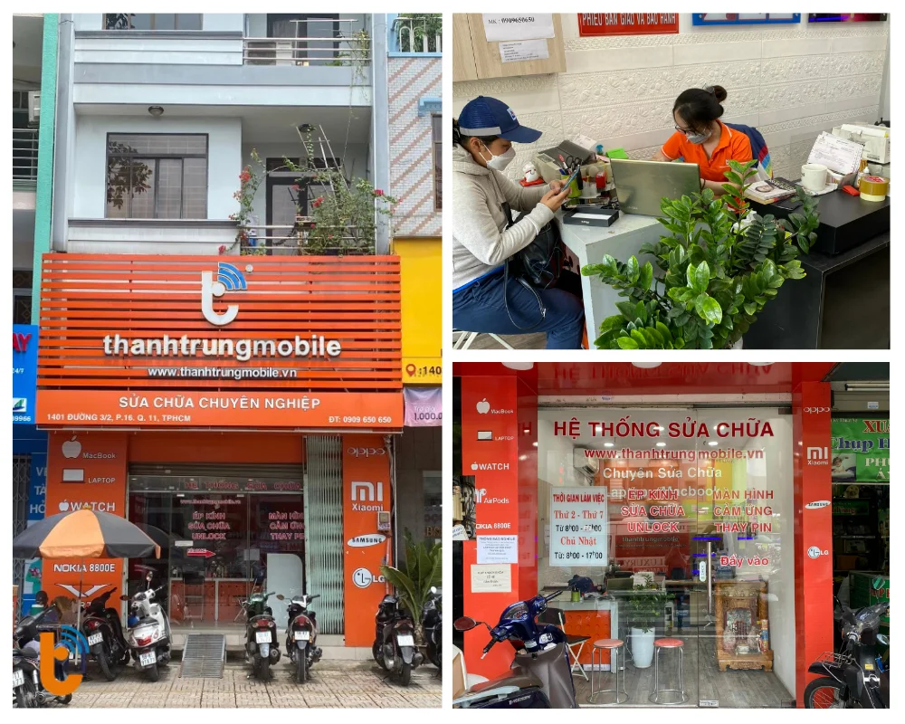 Hệ thống cửa hàng Thành Trung Mobile