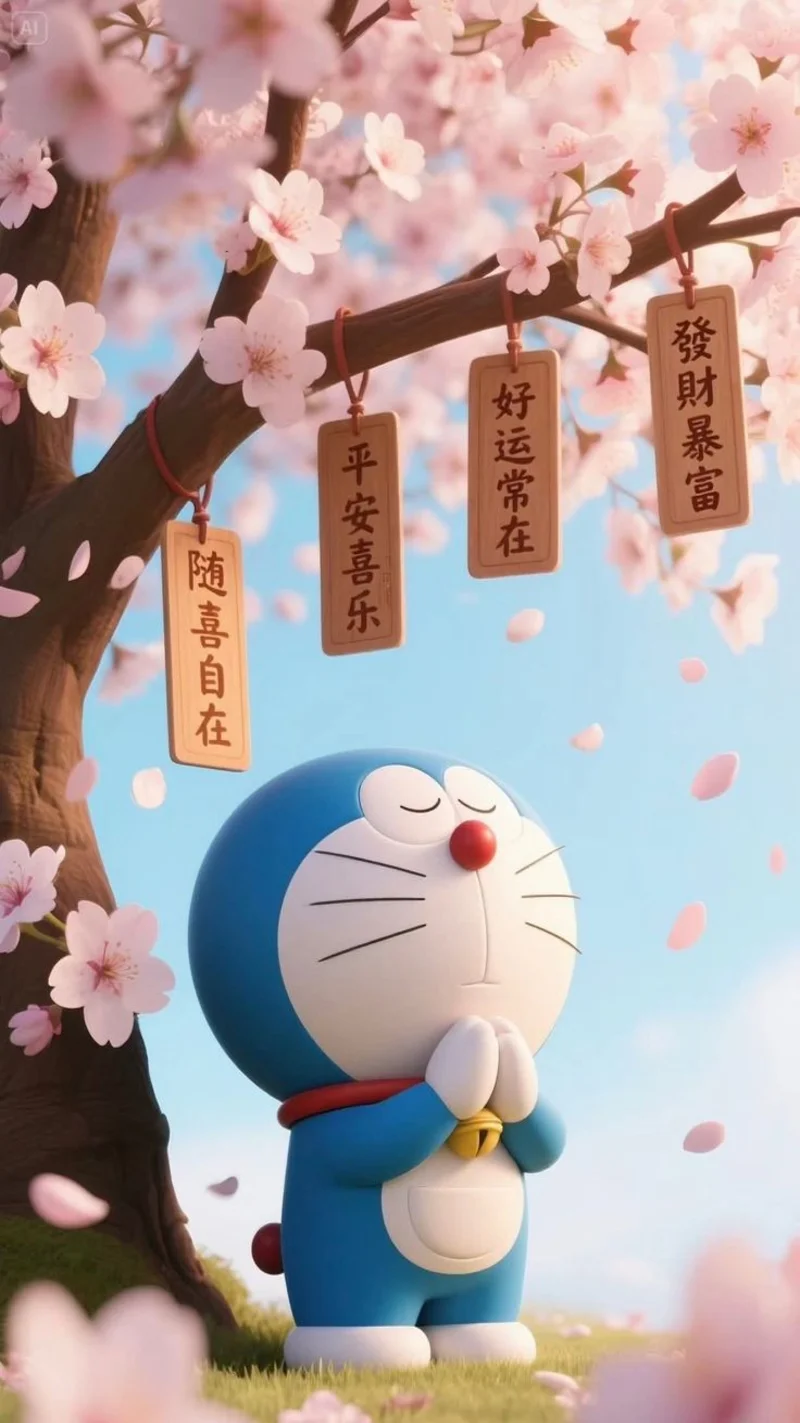 Hình nền Doremon 3D 3