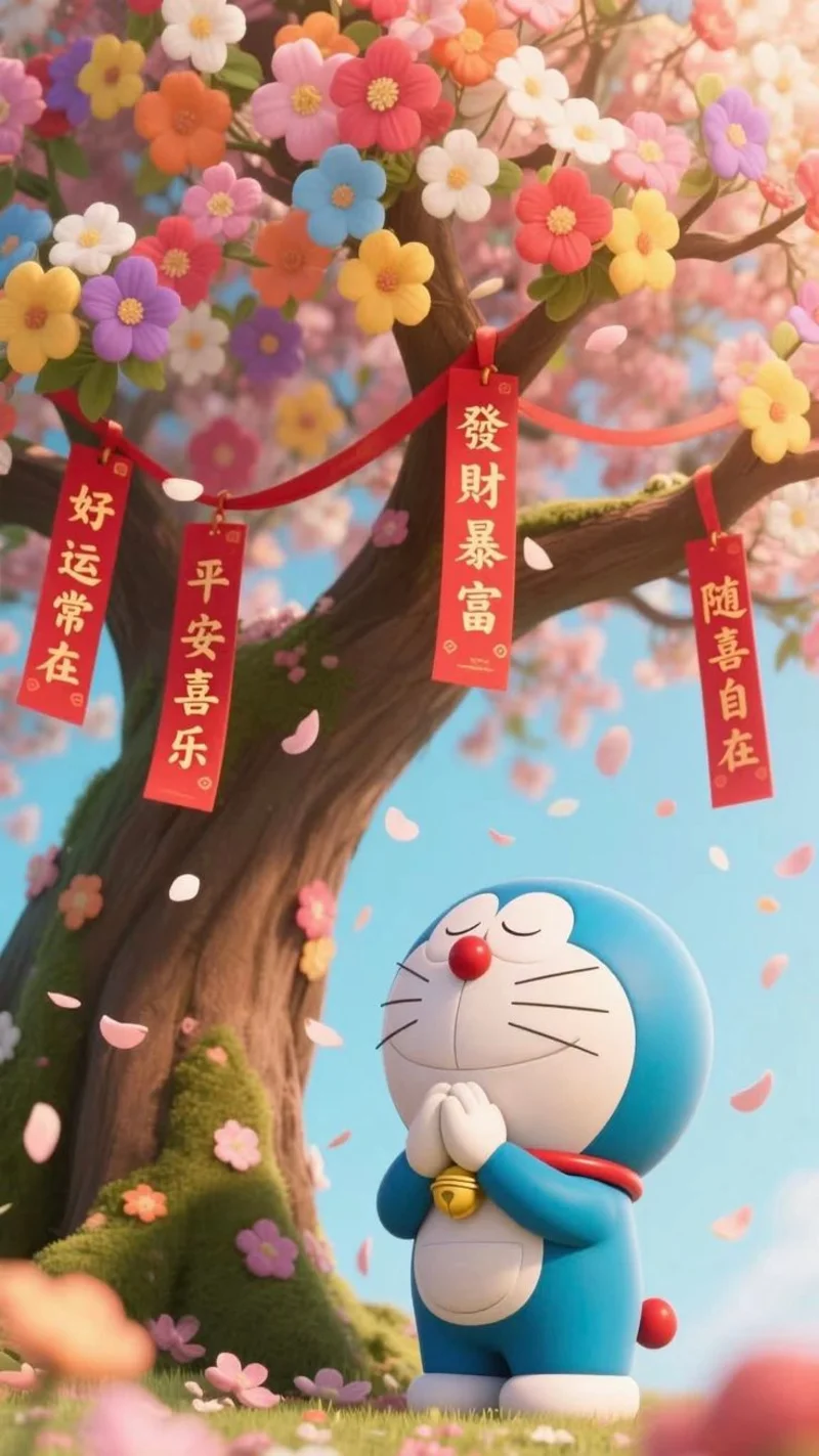 Hình nền Doremon 3D 4