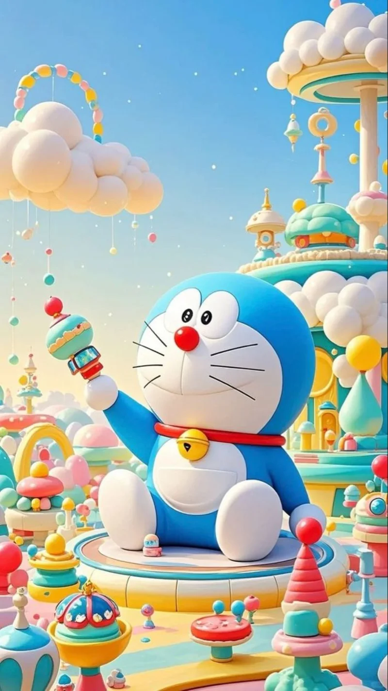 Hình nền Doremon 3D 5