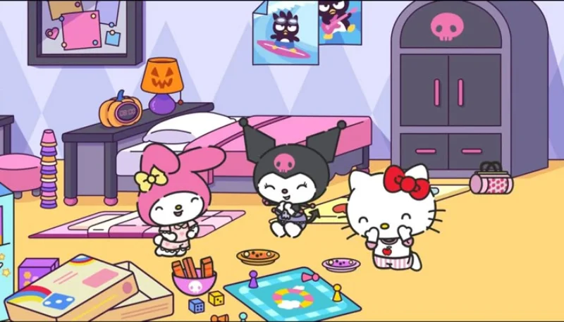 Hình nền Hello Kitty cùng bạn bè 15