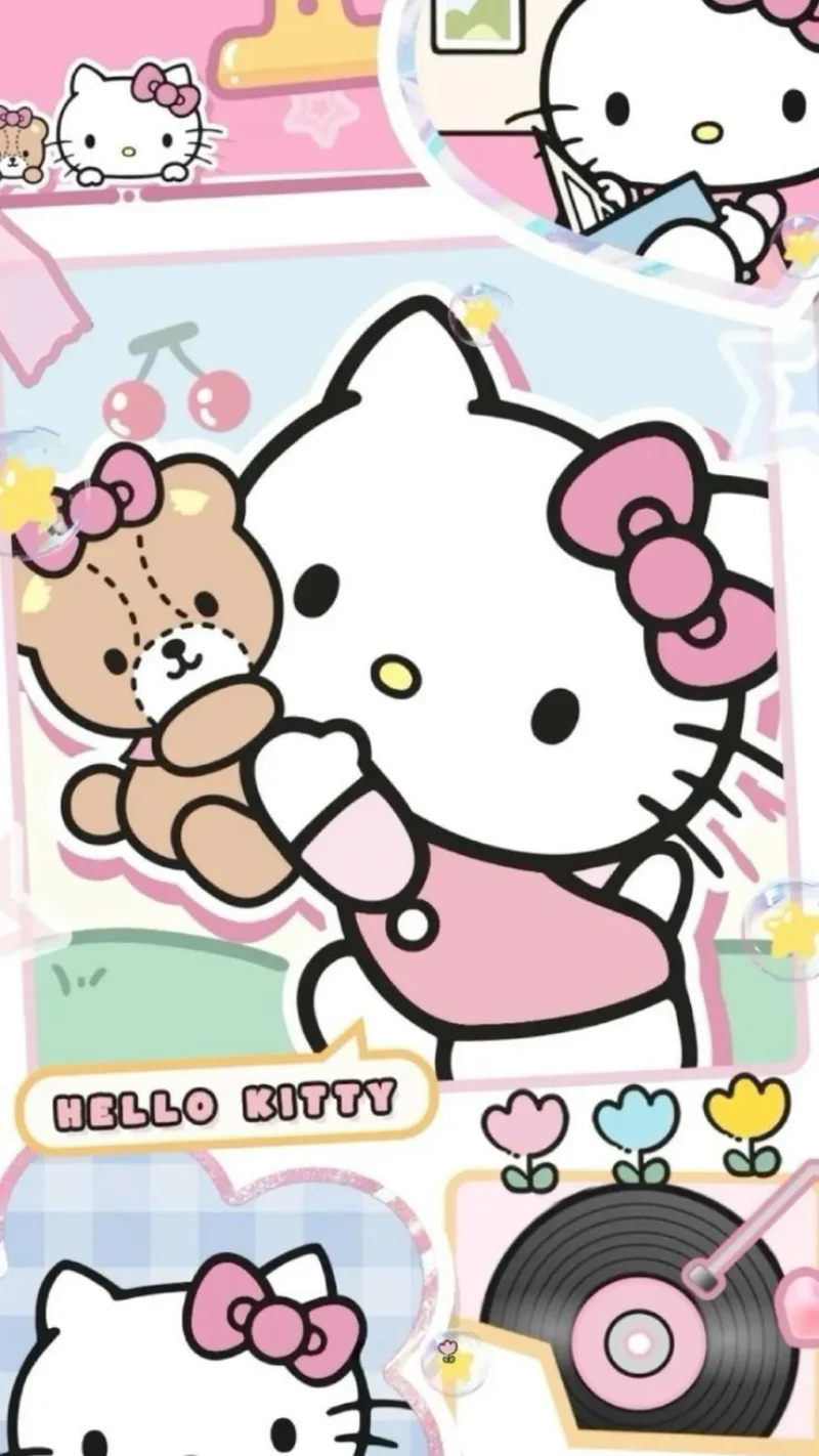 Hình nền Hello Kitty cute 23