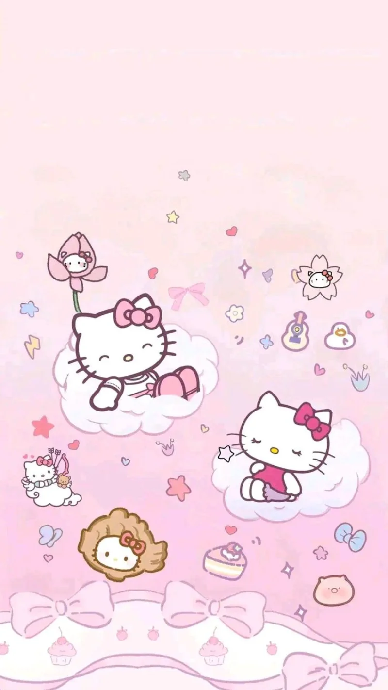 Hình nền Hello Kitty cute 85