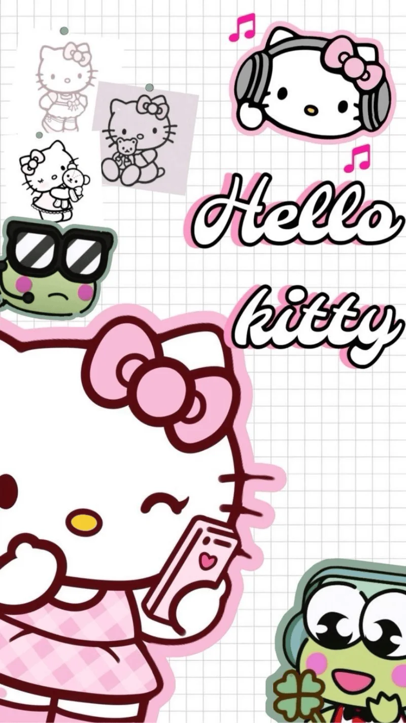 Hình nền Hello Kitty siêu ngầu 4