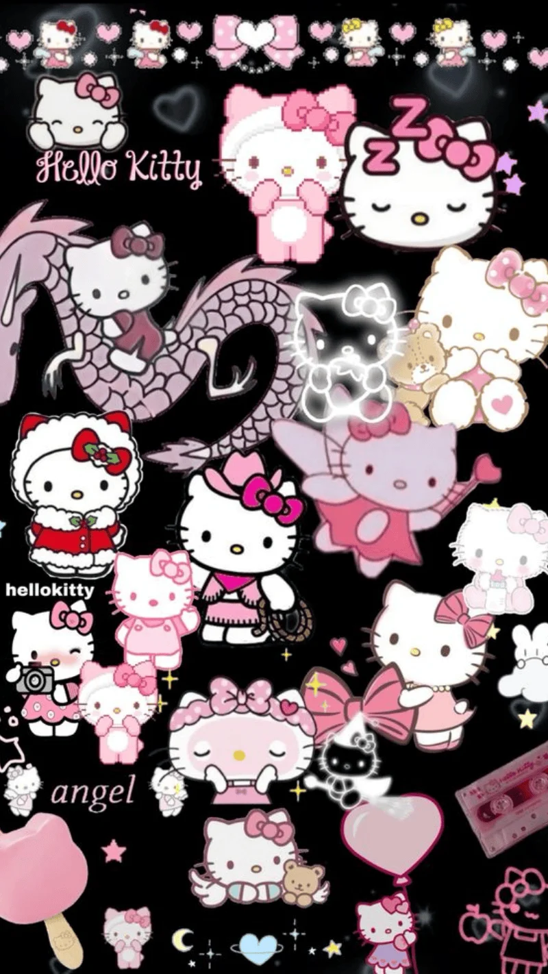 Hình nền Hello Kitty siêu ngầu 7