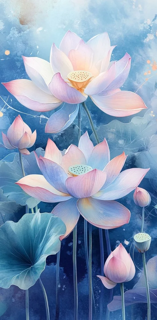 Hình nền hoa sen tinh khôi 14