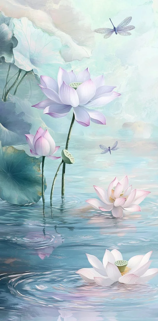 Hình nền hoa sen tinh khôi 15