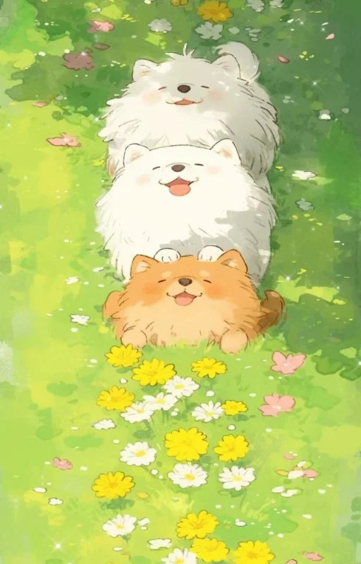 Hình nền hoạt hình dễ thương 13