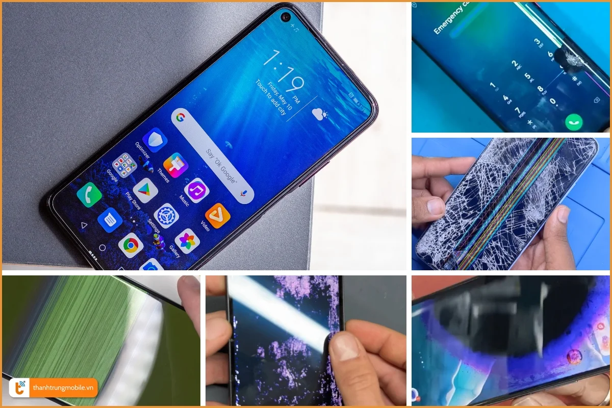 Huawei Honor 20 Pro và lỗi màn hình thường gặp