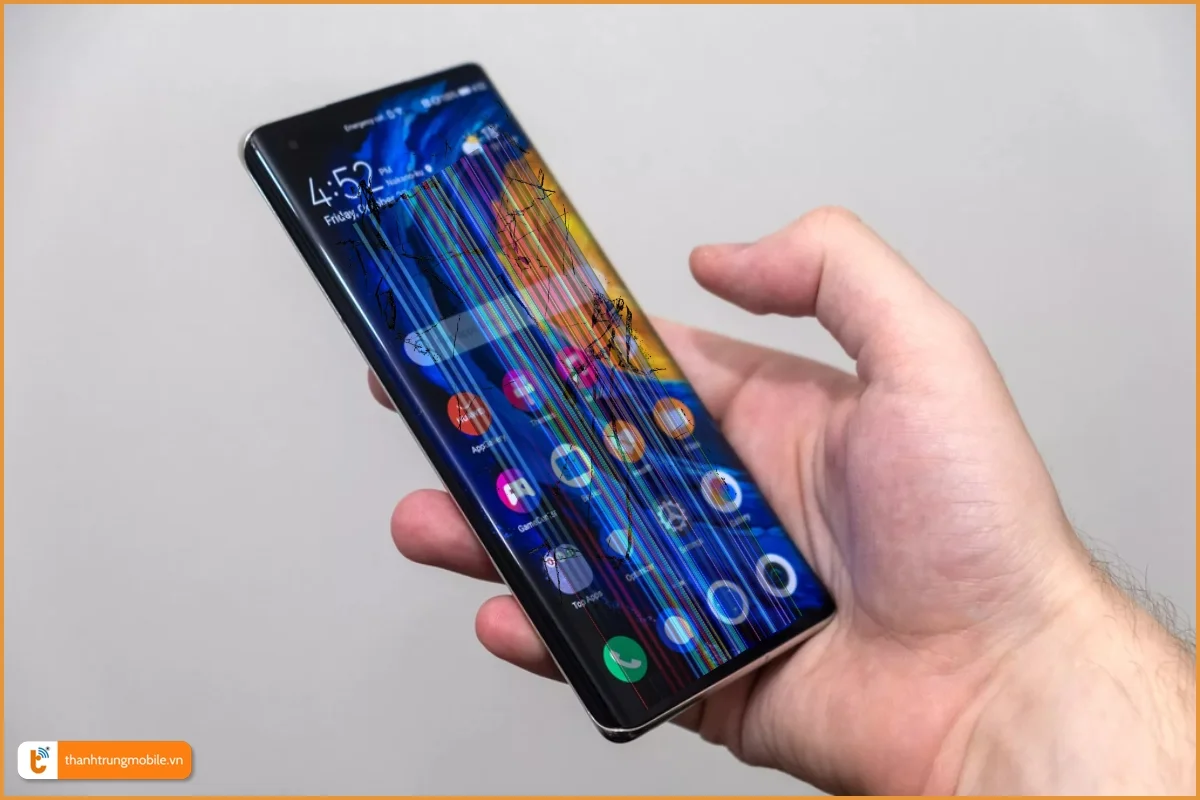 Huawei Mate 40 bể sọc màn hình