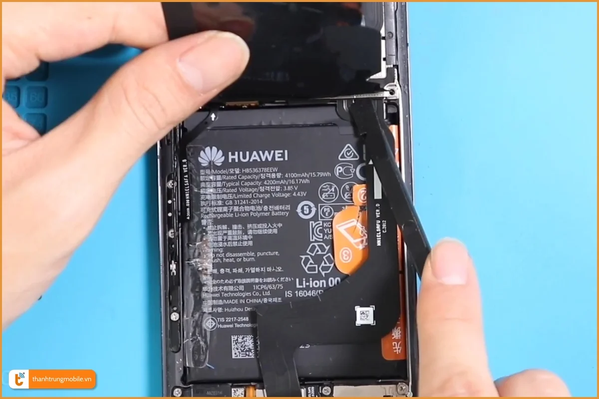 Huawei Mate 50 Pro pin bị chai,tụt nhanh